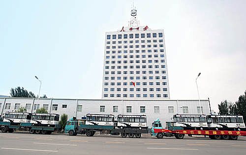 移動警務室再次發往張家口市公安局