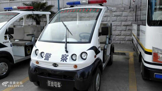 商洛公安獲贈的單警雙輪車將投入春節安保