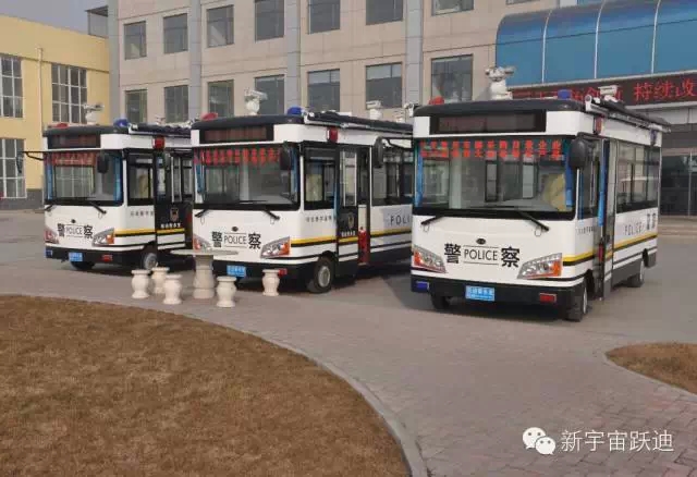 躍迪移動警務室發車南通，方便群眾求助，提升群眾安全感