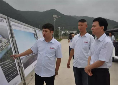 陜西省商洛市市長鄭光照調(diào)研