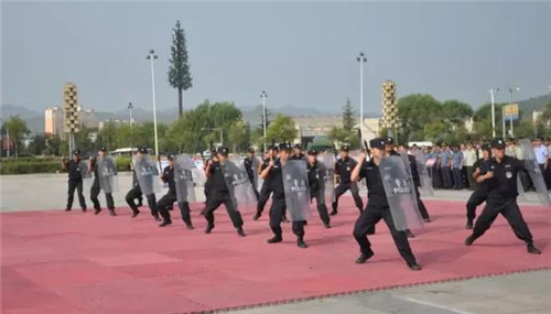 反恐防恐戰術技能現場演練展示