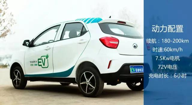 電動汽車價(jià)格排名