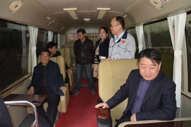 河北省政協財經委主任盧瑞卿到河北躍迪新能源科技集團考察調研