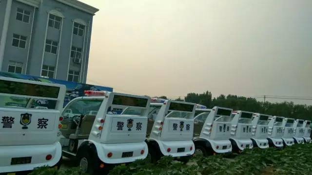 躍迪警用電動巡邏車批量發往呼和浩特市公安局