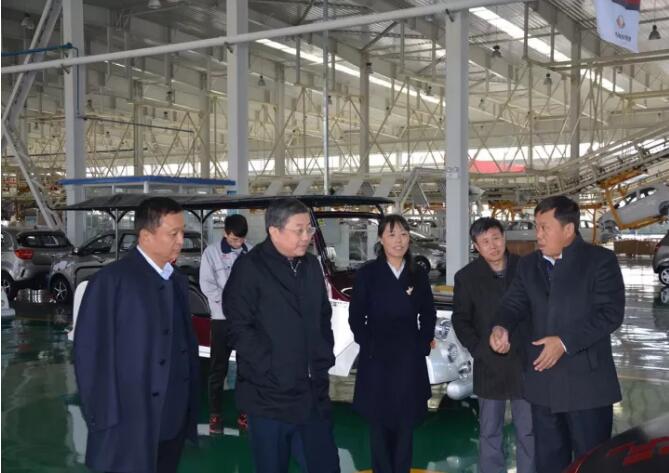 河北省工商聯主席劉勁松一行蒞臨躍迪集團參觀指導