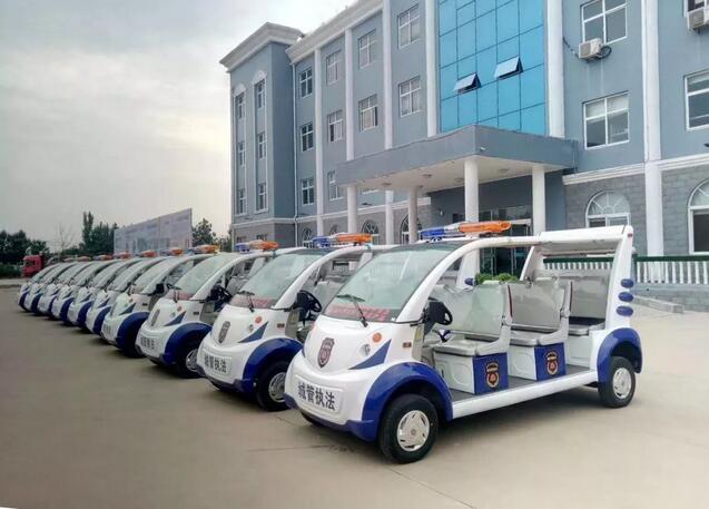 使命必達 | 躍迪電動警用巡邏車發往邢臺地區