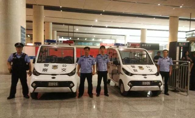 躍迪電動(dòng)巡邏車(chē),火車(chē)站執(zhí)勤