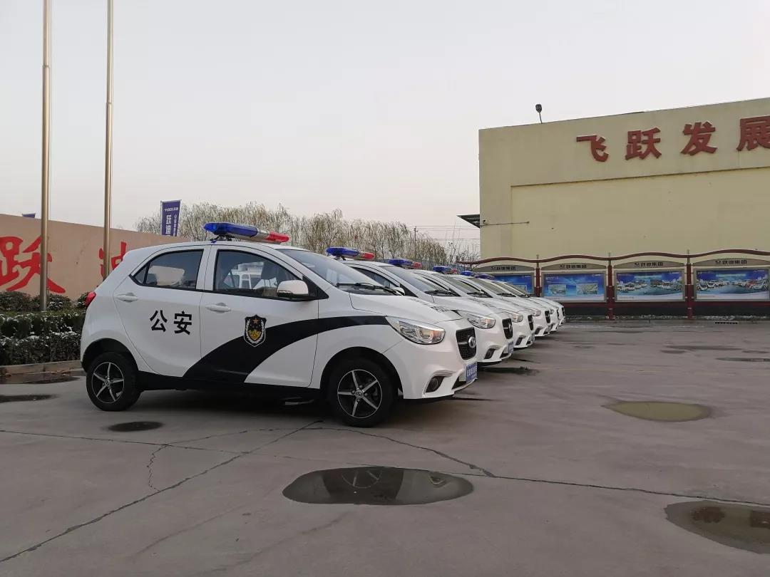躍迪警用系列電動巡邏車發往寧夏