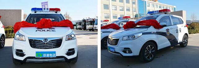 躍迪電動巡邏車裝車完畢,準備發往湖北