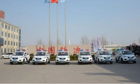 年后再發力|躍迪電動警用巡邏車批量發往海南省