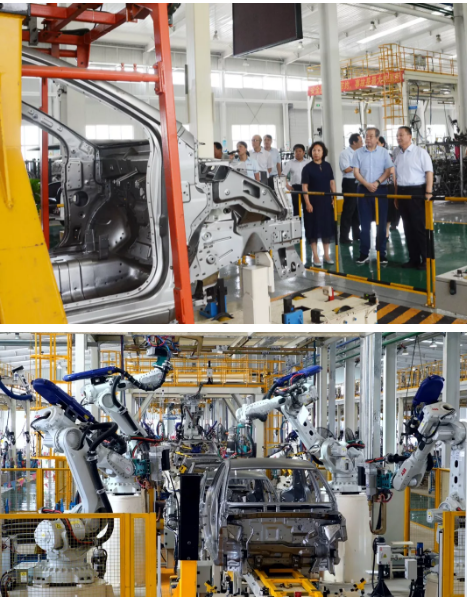 河北省政協副主席盧曉光，河北省委統戰部副部長、省工商聯黨組書記郭翠朵率調研組到躍迪集團開展重點提案督辦調研