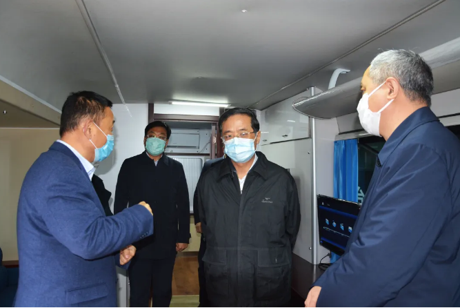 河北省政協(xié)主席葉冬松蒞臨躍迪集團調(diào)研:統(tǒng)籌抓好疫情防控和復工復產(chǎn)工作