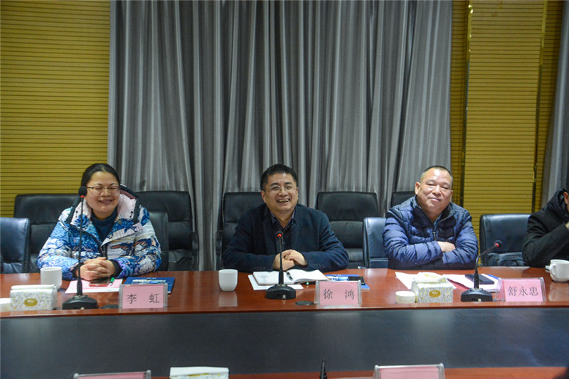 江西省新余市人民政府市長徐鴻一行蒞臨躍迪集團考察調研