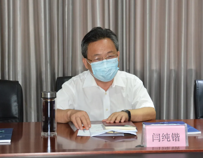 石家莊市政協副主席閆純鍇到躍迪集團調研