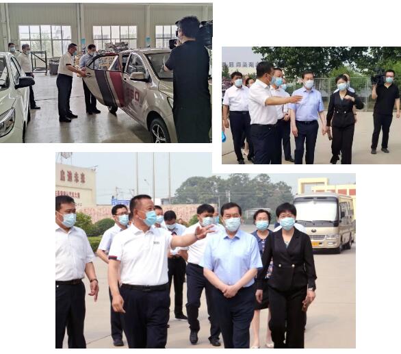 省委常委、石家莊市委書記張超超到躍迪考察調研