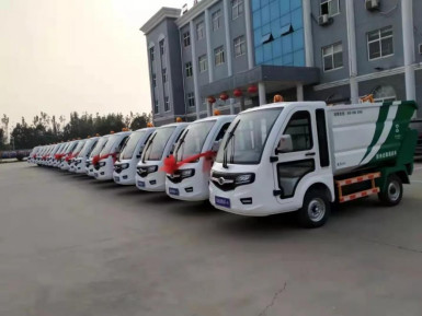 上門收運！甘肅省批量購入的廚余垃圾車正式投入使用