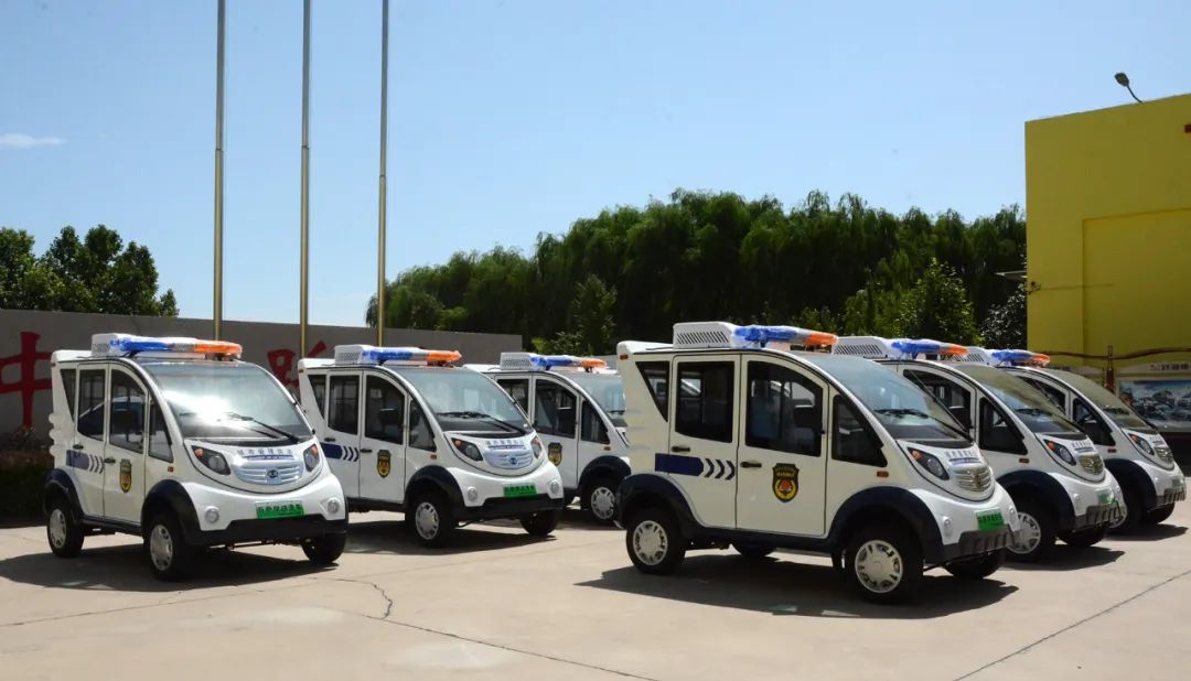 城管執法好幫手—躍迪電動巡邏車發往保定