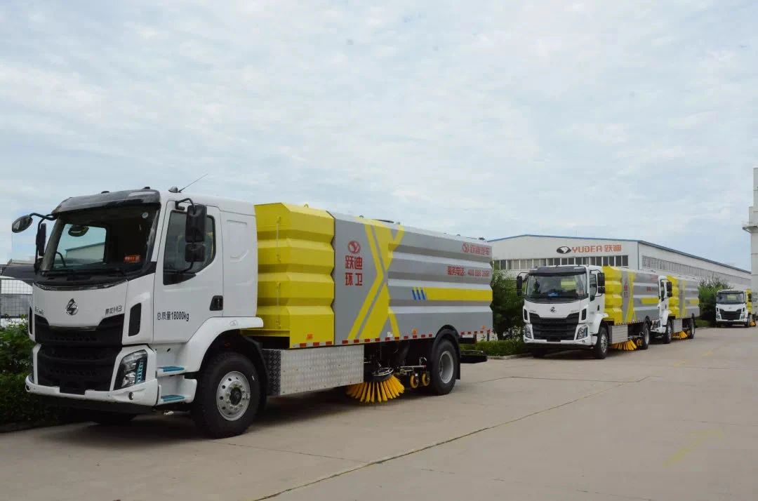 經濟高效 節能降耗丨躍迪純電動洗掃車