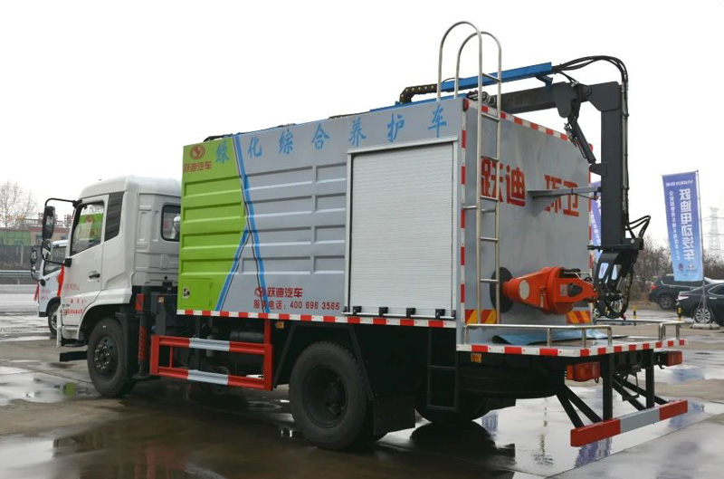 【城市綠化的得力助手】躍迪綠化綜合養護車