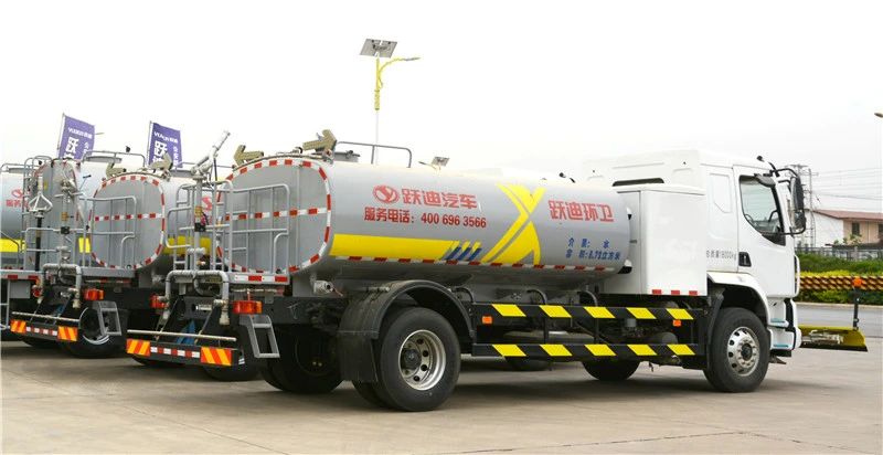 清潔城市的綠色先鋒丨躍迪集團新能源清洗車發往江西