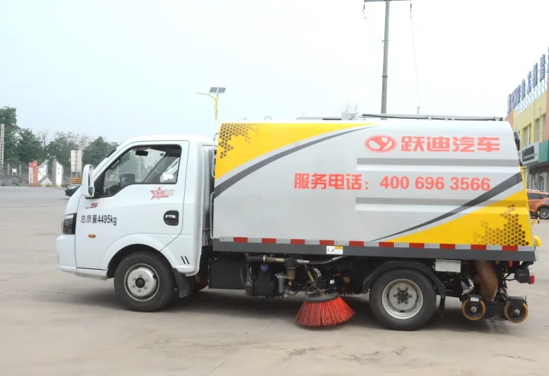 躍迪新能源小型洗掃車|科技助力,清潔更高效
