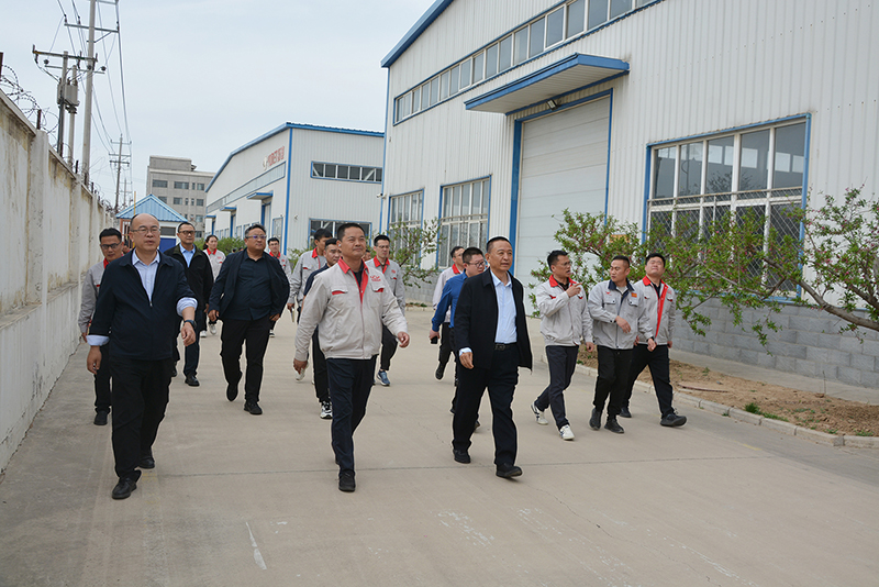 攜手共進/合作共贏/奇瑞集團領導一行蒞臨躍迪集團考察交流