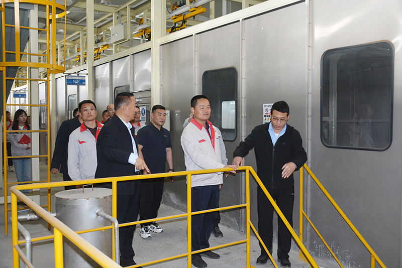 攜手共進/合作共贏/奇瑞集團領導一行蒞臨躍迪集團考察交流